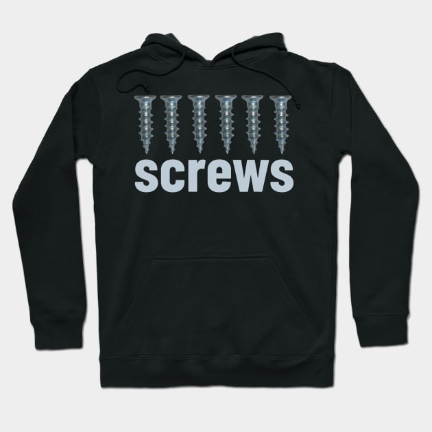 Screws Hoodie by Pirino